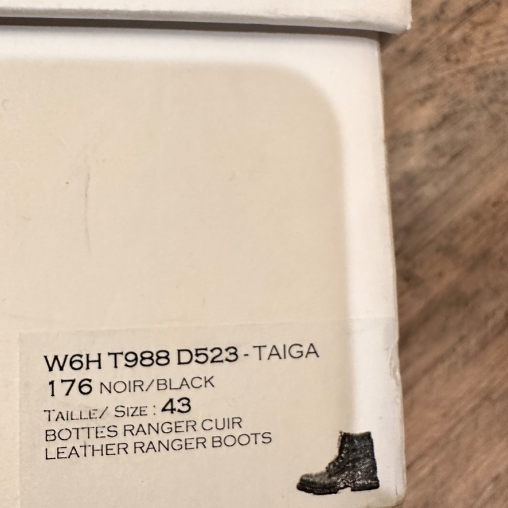 Balmain Ranger Combat Boots - Picture 10 of 10